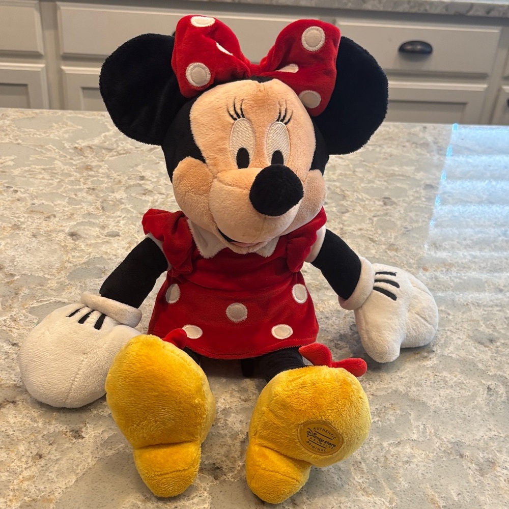 Disney Minnie Mouse Plush - Red and Yellow